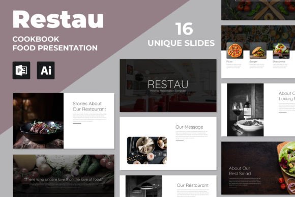 Download Minimal Food Presentation Template - Premium Resources
