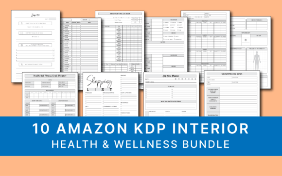 Download 10 AMAZON KDP Interior Health Bundle - Amazon Collection
