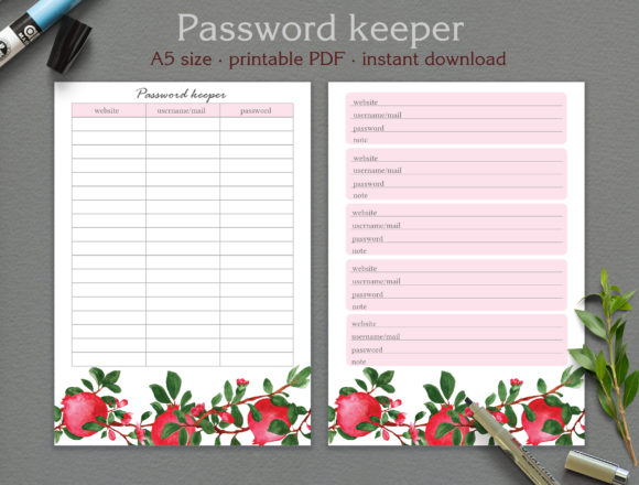 Download Pretty Password Log - Password log Collection