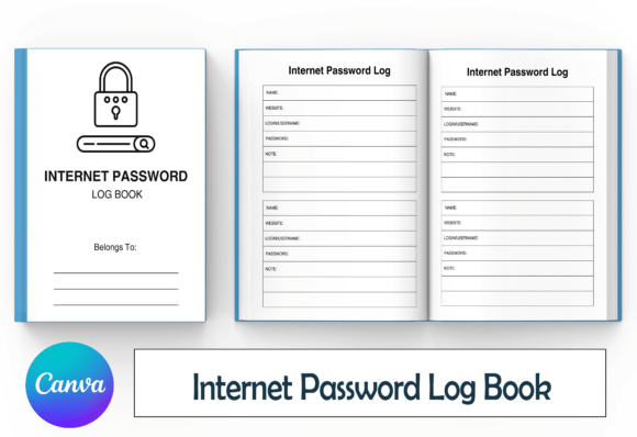 Download Internet Password Log Book - Password log Collection