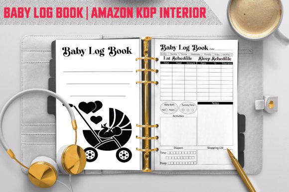 Download Baby Log Book | Amazon KDP Interior - Amazon Collection