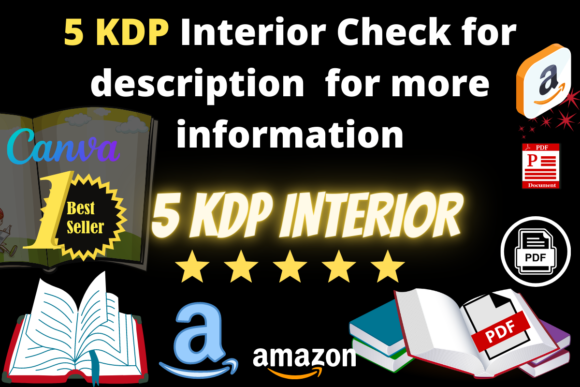 Download Amazon Kdp Interior Templates 5 Books - Amazon Collection