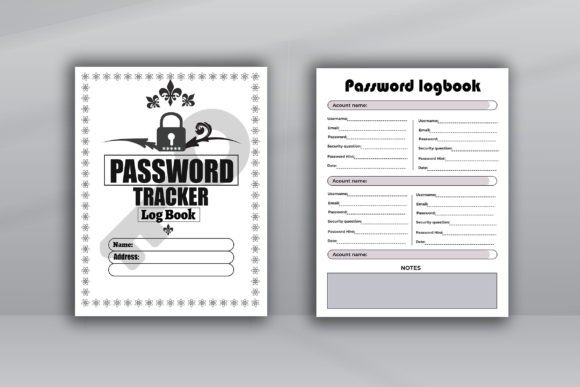 Download Password Log Book Website Information - Premium Bundle