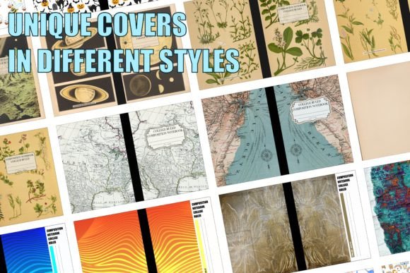 Download KDP Notebook Cover Bundle - Kdp notebook cover Collection
